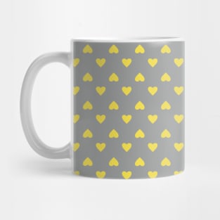 Heart Pattern in trendy colors 2021 Mug